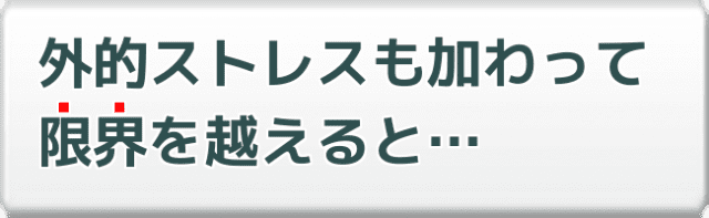 外的ストレスも加わって限界を越えると…